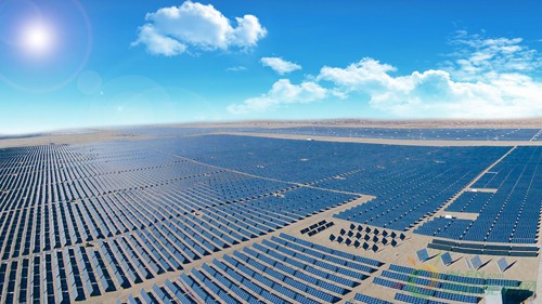 沙特阿爾舒巴赫2.6GW光(guāng)伏項目 ASB1 600MW倒送電(diàn)一(yī)次成功